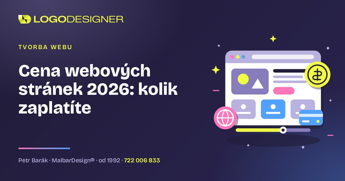 Cena webových stránek pro malou firmu v roce 2026