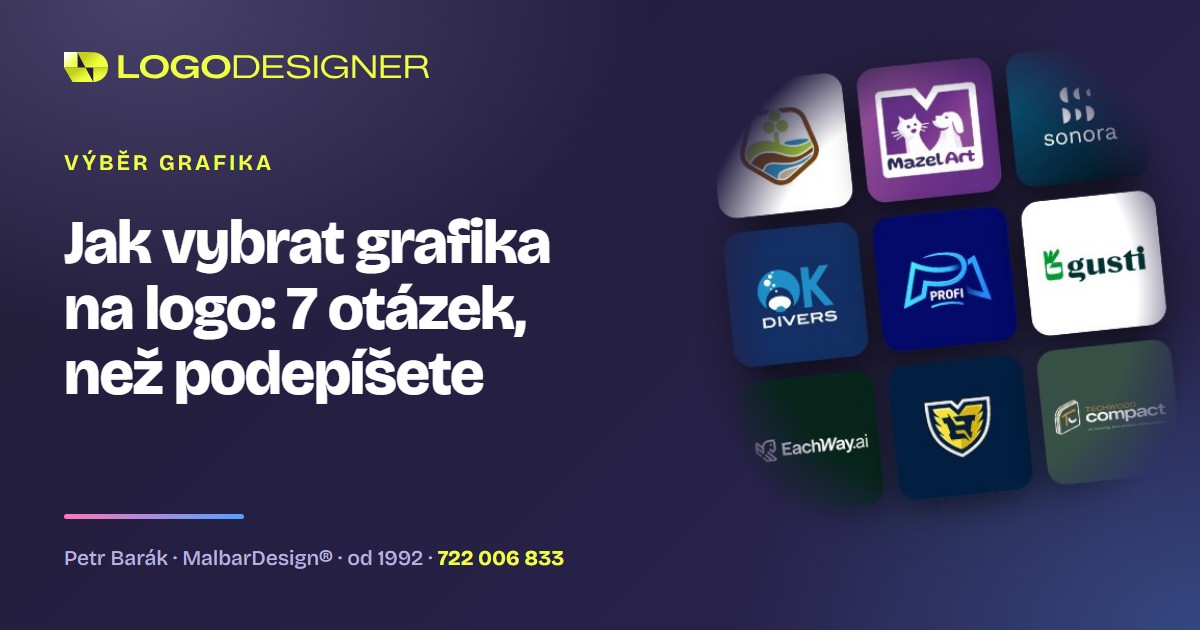 Jak vybrat grafika na logo: 7 otázek, které vám ušetří peníze i nervy