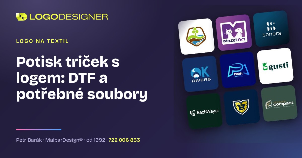 Potisk triček s logem: co je DTF a jaké soubory potřebuje